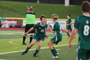 Carter Goodman's goal to beat CCHS for the 37th District Title