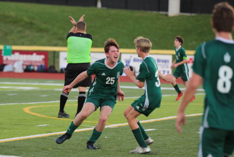 Carter Goodman's goal to beat CCHS for the 37th District Title