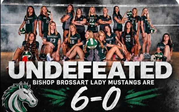 The 2026 BBHS Volleyball team is undefeated!