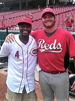 Nate and former Reds second baseman Brandon Phillips